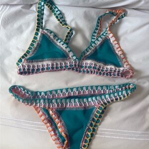 Crochet Trim Bikini